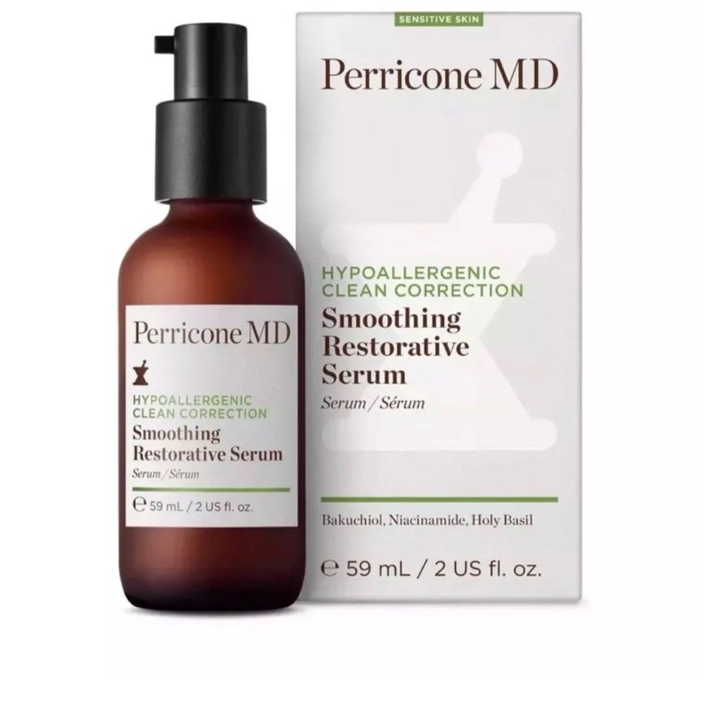Perricone MD Smoothing Restorative Serum - Brown Bottle with Black Pump